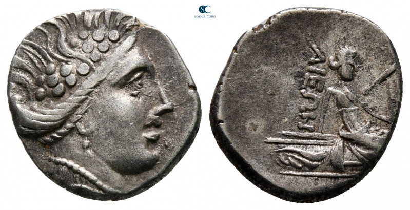 Euboea. Histiaia circa 300-100 BC. 
Tetrobol AR

14 mm, 1,83 g



very fi...