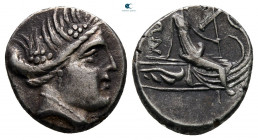 Euboea. Histiaia circa 300-100 BC. Tetrobol AR