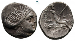 Euboea. Histiaia circa 300-100 BC. Tetrobol AR