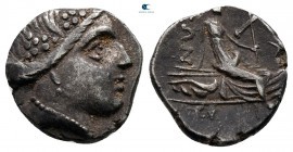 Euboea. Histiaia circa 300-100 BC. Tetrobol AR