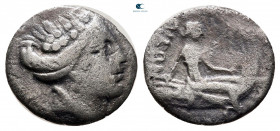 Euboea. Histiaia circa 300-100 BC. Obol AR