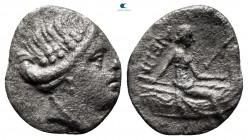 Euboea. Histiaia circa 300-100 BC. Obol AR