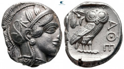 Attica. Athens circa 454-404 BC. Tetradrachm AR