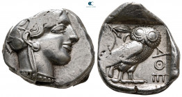 Attica. Athens circa 454-404 BC. Tetradrachm AR