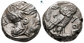 Attica. Athens circa 350-294 BC. Tetradrachm AR