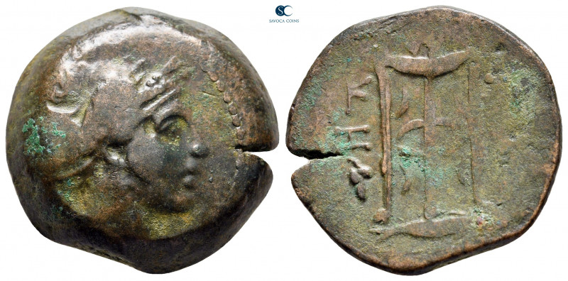 Mysia. Kyzikos circa 300-200 BC. 
Bronze Æ

25 mm, 15,84 g



very fine