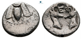 Ionia. Ephesos circa 390-325 BC. Diobol AR