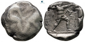 Pamphylia. Aspendos circa 380-325 BC. Stater AR