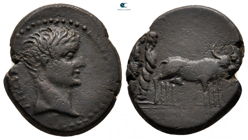 Macedon. Philippi. Tiberius AD 14-37. 
Bronze Æ

19 mm, 4,31 g



very fi...