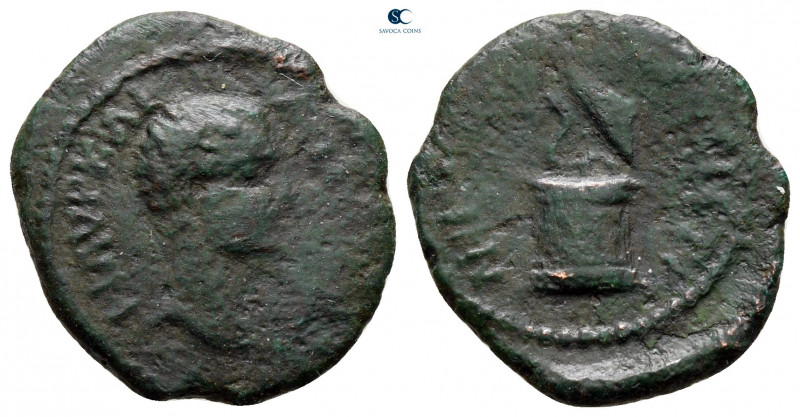 Moesia Inferior. Nikopolis ad Istrum. Caracalla AD 198-217. 
Bronze Æ

19 mm,...