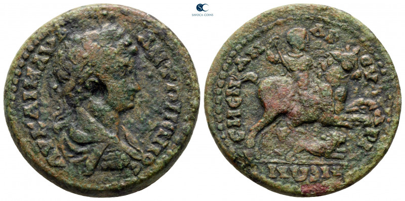 Mysia. Hadrianeia. Caracalla AD 198-217. 
Bronze Æ

27 mm, 14,41 g



ver...