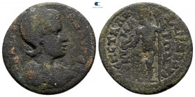 Aiolis. Kyme. Otacilia Severa AD 244-249. Bronze Æ