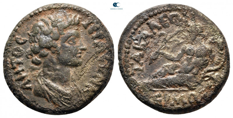 Lydia. Tabala. Pseudo-autonomous issue. Time of Marcus Aurelius AD 161-180. 
Br...