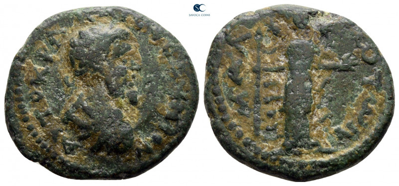 Cilicia. Mallos. Septimius Severus AD 193-211. 
Bronze Æ

22 mm, 6,76 g


...