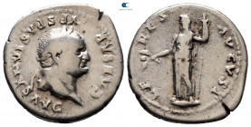 Vespasian AD 69-79. Rome. Denarius AR