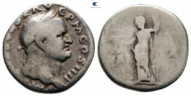 Vespasian AD 69-79. Rome. Denarius AR