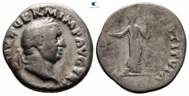 Vitellius AD 69-69. Rome. Denarius AR