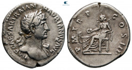 Hadrian AD 117-138. Rome. Denarius AR