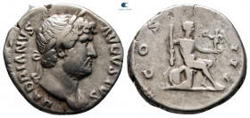 Hadrian AD 117-138. Rome. Denarius AR