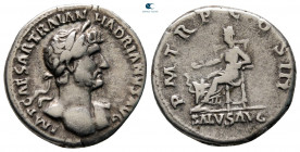 Hadrian AD 117-138. Rome. Denarius AR