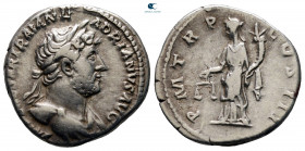 Hadrian AD 117-138. Rome. Denarius AR