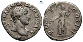 Hadrian AD 117-138. Rome. Denarius AR