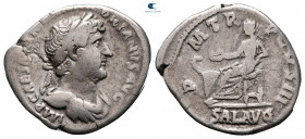 Hadrian AD 117-138. Rome. Denarius AR