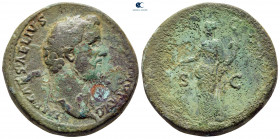 Antoninus Pius AD 138-161. Rome. Sestertius Æ