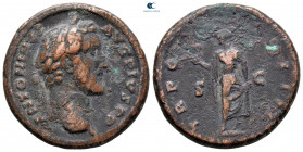 Antoninus Pius AD 138-161. Rome. As Æ