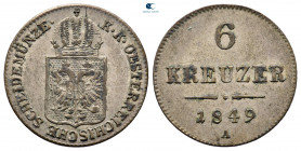 Austria. Franz Joseph I AD 1848-1916. 6 Kreuzer