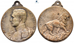 Belgium. Albert I AD 1909-1934. Medal CU