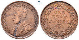 Canada. George AD 1910-1936. 1 Cent CU