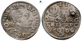 Poland. Fraustadt. Sigismund III Vasa AD 1587-1632. 3 Groschen AR