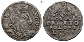 Poland. Lublin. Sigismund III Vasa AD 1587-1632. 3 Groschen AR