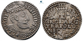Poland. Olkusz. Sigismund III Vasa AD 1587-1632. 3 Groschen AR