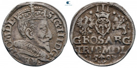 Poland. Vilnius. Sigismund III Vasa AD 1587-1632. 3 Groschen AR