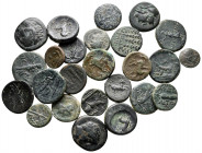 Lot of ca. 25 greek bronze coins / SOLD AS SEEN, NO RETURN!
very fine