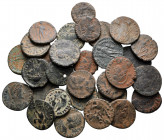 Lot of ca. 30 late roman bronze coins / SOLD AS SEEN, NO RETURN!
very fine