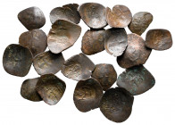 Lot of ca. 20 byzantine scyphate coins / SOLD AS SEEN, NO RETURN!
very fine