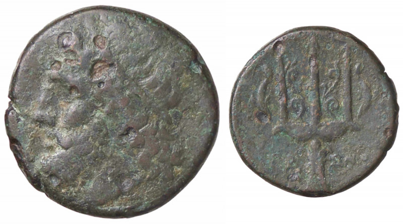 WAHRGRECHE - SICILIA - Siracusa - Gerone II (274-216 a.C.) - AE 22 Mont. 5308; S...