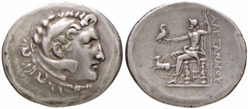 WAHRGRECHE - RE DI MACEDONIA - Alessandro III (336-323 a.C.) - Tetradracma (Alab...