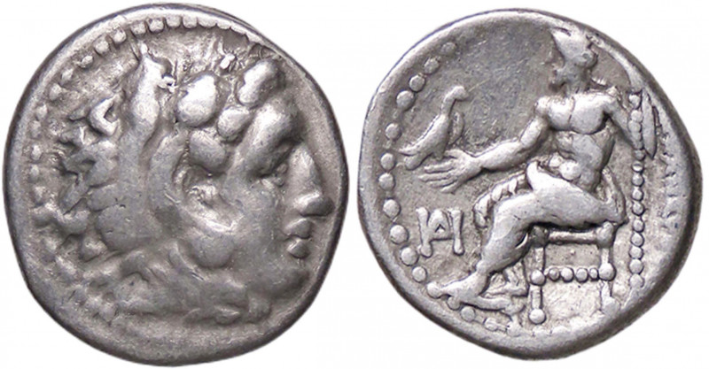 WAHRGRECHE - RE DI MACEDONIA - Alessandro III (336-323 a.C.) - Dracma (Mileto) P...