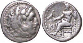 WAHRGRECHE - RE DI MACEDONIA - Alessandro III (336-323 a.C.) - Dracma (Mileto) Price 2090 (AG g. 4,22)
 

BB