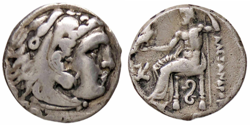 WAHRGRECHE - RE DI MACEDONIA - Alessandro III (336-323 a.C.) - Dracma (Sardes) P...