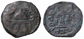 WAHRGRECHE - GIUDEA - Erode I (37-4 a.C.) - Prutah Sear 5523; Hendin 1169 R (AE g. 5)
 

qBB