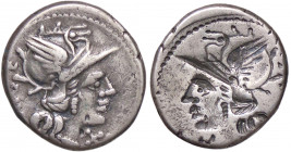 WAHRROMANE REPUBBLICANE - ANONIME - Monete senza simboli (dopo 211 a.C.) - Denario (AG g. 3,93)
 

BB