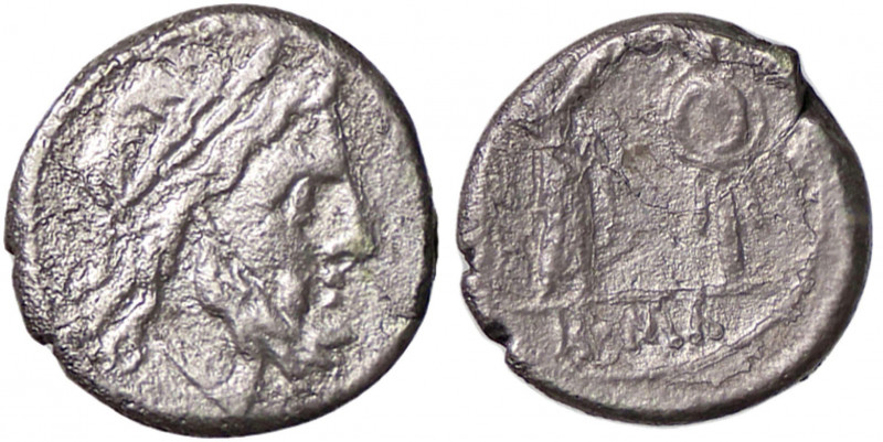 WAHRROMANE REPUBBLICANE - ANONIME - Monete senza simboli (dopo 211 a.C.) - Vitto...