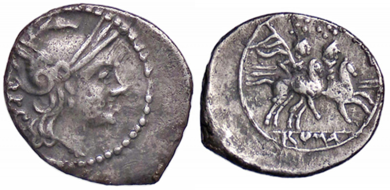 WAHRROMANE REPUBBLICANE - ANONIME - Monete senza simboli (dopo 211 a.C.) - Seste...