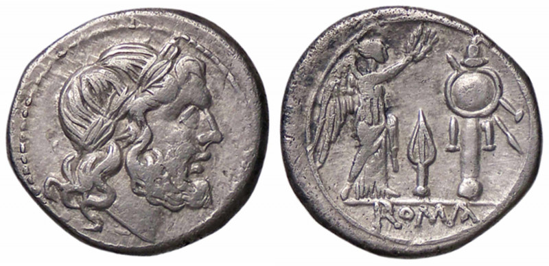 WAHRROMANE REPUBBLICANE - ANONIME - Monete con simboli o monogrammi (211-170 a.C...