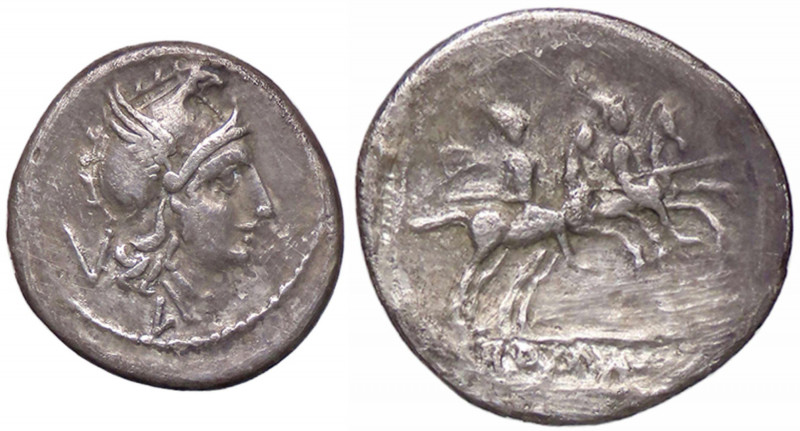 WAHRROMANE REPUBBLICANE - ANONIME - Monete con simboli o monogrammi (211-170 a.C...